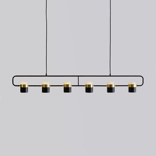 Solara Suspension Ajustable en Verre avec Laiton
