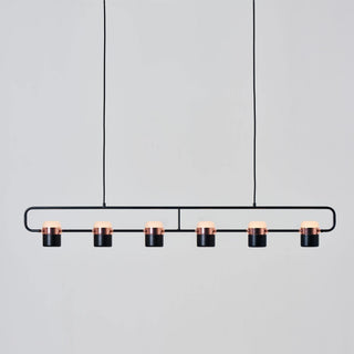 Solara Suspension Ajustable en Verre avec Laiton