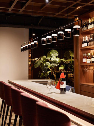 Solara Suspension Ajustable en Verre avec Laiton