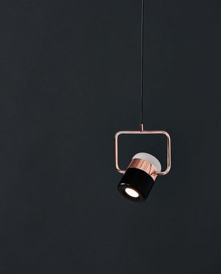Solara Suspension Ajustable en Verre avec Laiton