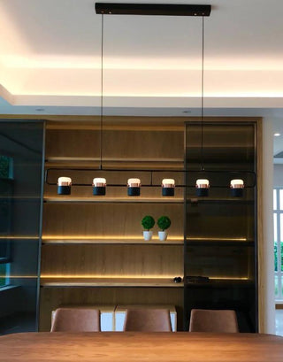 Solara Suspension Ajustable en Verre avec Laiton