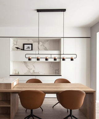 Solara Suspension Ajustable en Verre avec Laiton