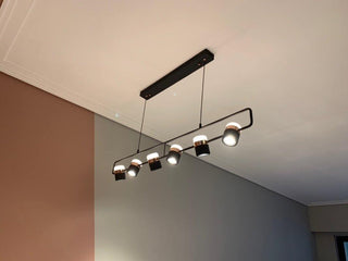 Solara Suspension Ajustable en Verre avec Laiton