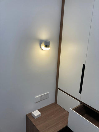 Lustra Applique Murale Verre Noir Ajustable