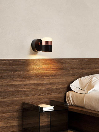 Lustra Applique Murale Verre Noir Ajustable
