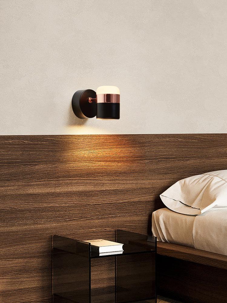 Nerara Applique Murale Verre Noir Ajustable