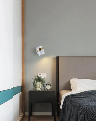 Lustra Applique Murale Verre Noir Ajustable