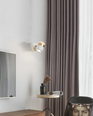 Lustra Applique Murale Verre Noir Ajustable