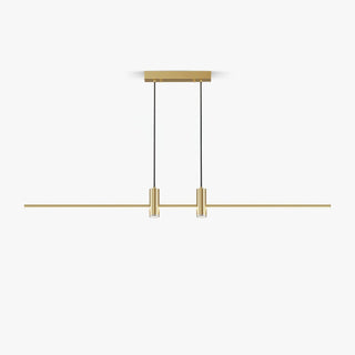 Lustra Suspension Lampe Or Minimaliste pour Salle à Manger