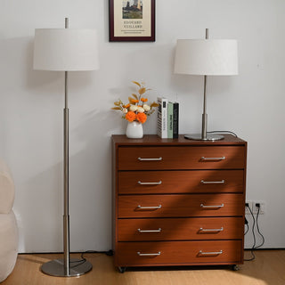 Brooks Minimalist Floor Lamp-Neutral Decor