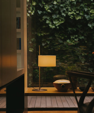 Landon Minimalist Table Lamp-Neutral Decor