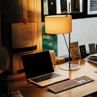 Landon Minimalist Table Lamp-Neutral Decor