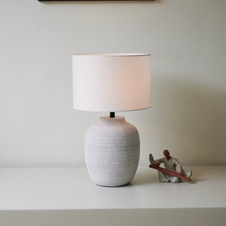 Edward Lampe de Table Minimaliste en Céramique