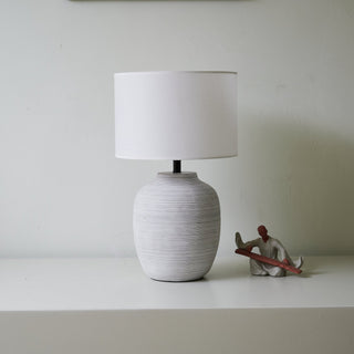 Edward Lampe de Table Minimaliste en Céramique