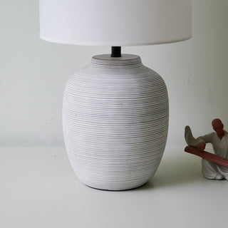 Edward Lampe de Table Minimaliste en Céramique