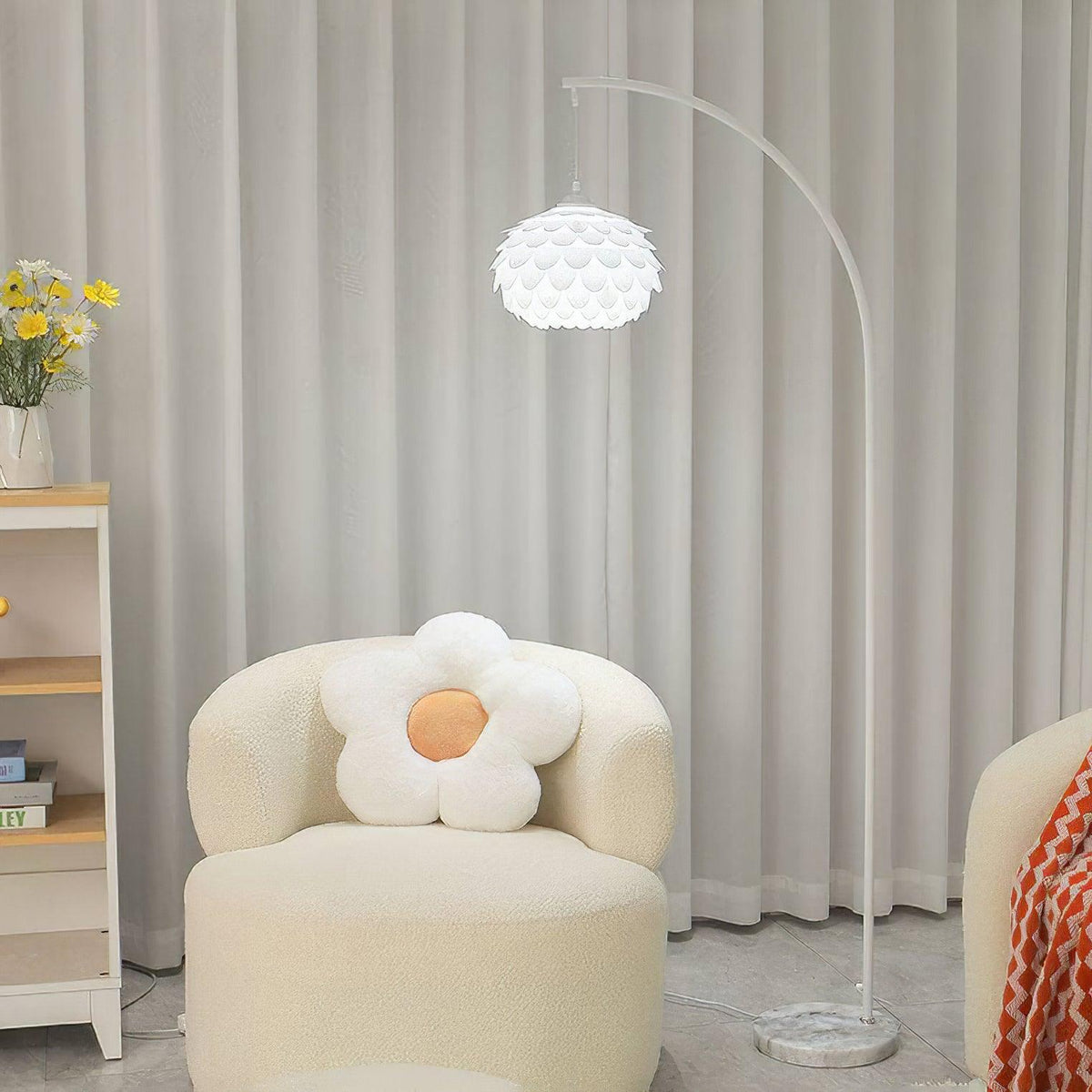 Gordon Modern Floor Lamp-Neutral Decor
