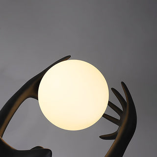 Lynorel Figurative Lampadaire Noir