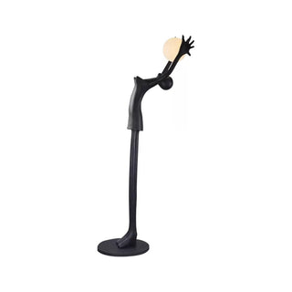 Lynorel Figurative Lampadaire Noir