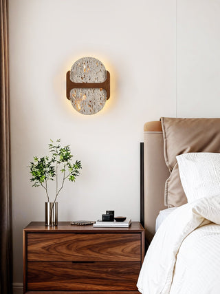 Liora Travertine Wall Light-Neutral Decor