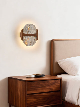 Liora Travertine Wall Light-Neutral Decor
