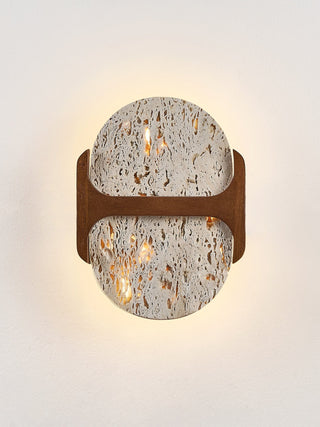 Liora Travertine Wall Light-Neutral Decor
