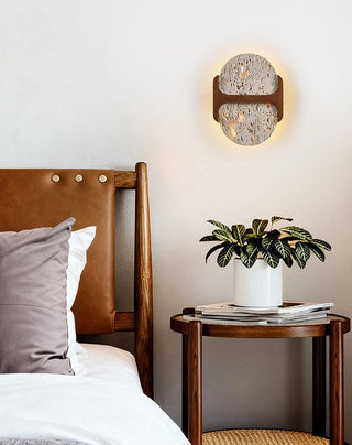 Liora Travertine Wall Light-Neutral Decor