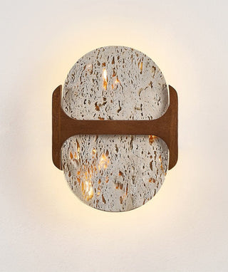 Liora Travertine Wall Light-Neutral Decor