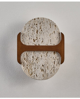 Liora Travertine Wall Light-Neutral Decor
