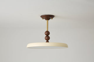 Liora Scallop Ceiling Light-Neutral Decor