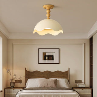 Liora Scallop Ceiling Light-Neutral Decor