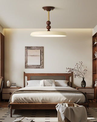 Liora Scallop Ceiling Light-Neutral Decor