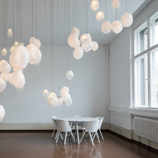 Liquid Glass Stone Pendant Light-Neutral Decor