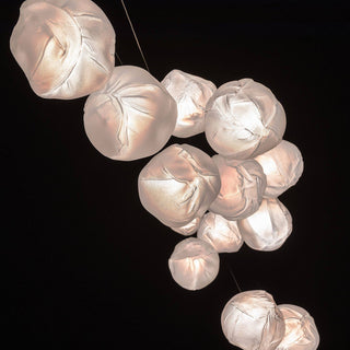 Liquid Glass Stone Pendant Light-Neutral Decor