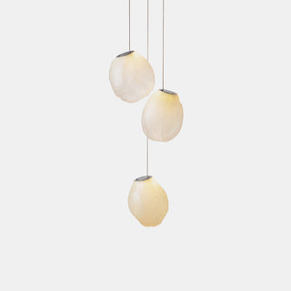 Liquid Glass Stone Pendant Light-Neutral Decor