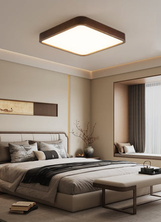 Vanoren Lampe Plafonnier Moderne Minimaliste en Bois-Luire