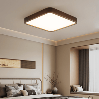 Vanoren Lampe Plafonnier Moderne Minimaliste en Bois-Luire