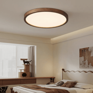 Vanoren Lampe Plafonnier Moderne Minimaliste en Bois-Luire