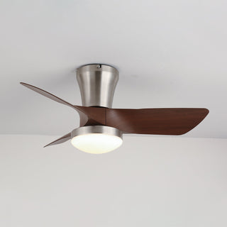 Trivon Plafonnier Ventilateur Moderne en Bois
