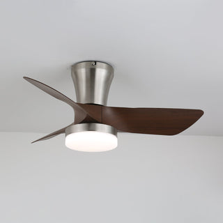 Trivon Plafonnier Ventilateur Moderne en Bois