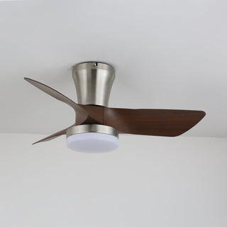 Trivon Plafonnier Ventilateur Moderne en Bois