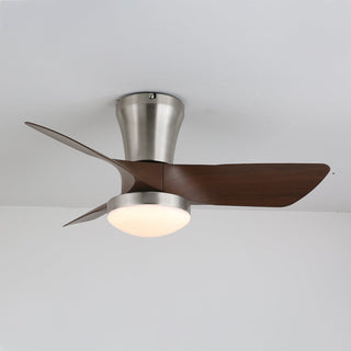 Trivon Plafonnier Ventilateur Moderne en Bois
