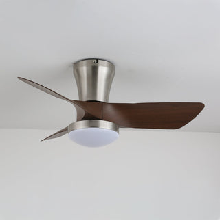 Trivon Plafonnier Ventilateur Moderne en Bois