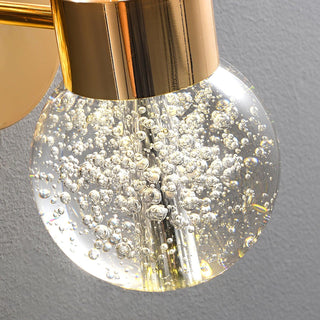 Timber Lampe Murale en Cristal de Cerf de Luxe Postmoderne