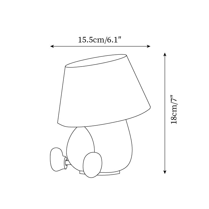 Lioraine Lampe de Table