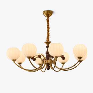 Omirara Lustre en Bois Vintage