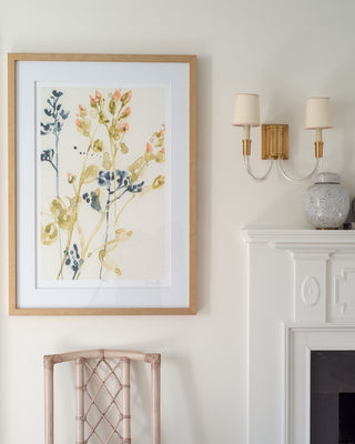 Etalarae Applique Murale Moderne et Minimaliste en Tissu Cristal