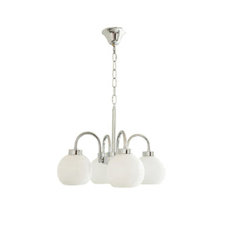 Lustra Lustre Boules en Verre Jaune