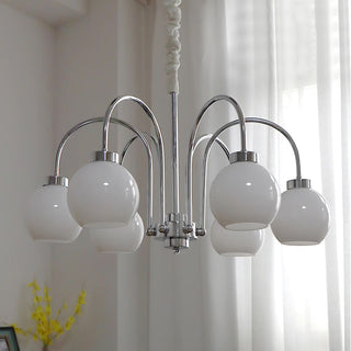 Lustra Lustre Boules en Verre Jaune