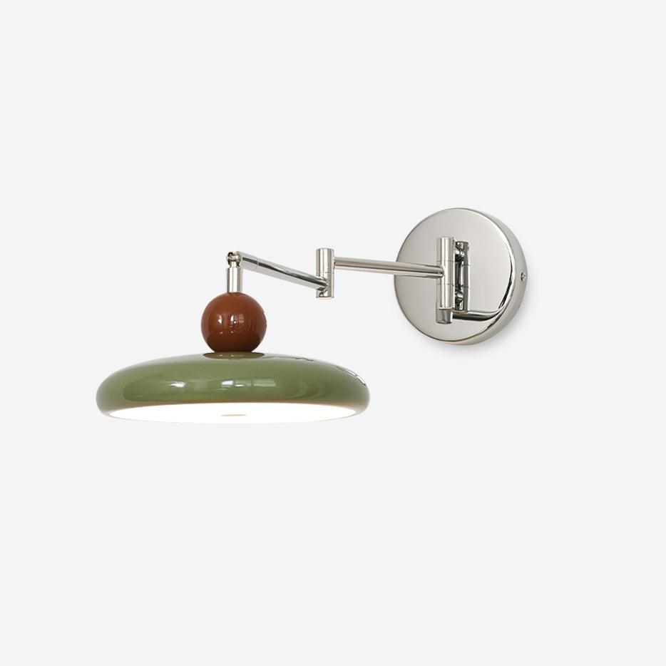 Ovelle Swing Arm Wall Lamp-Neutral Decor