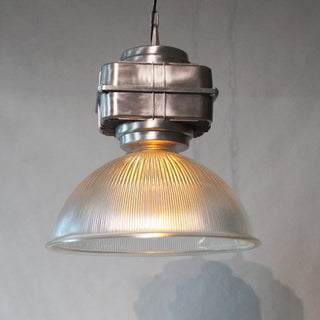 Vosilis Suspension Vintage en Métal et Verre Style Ferme